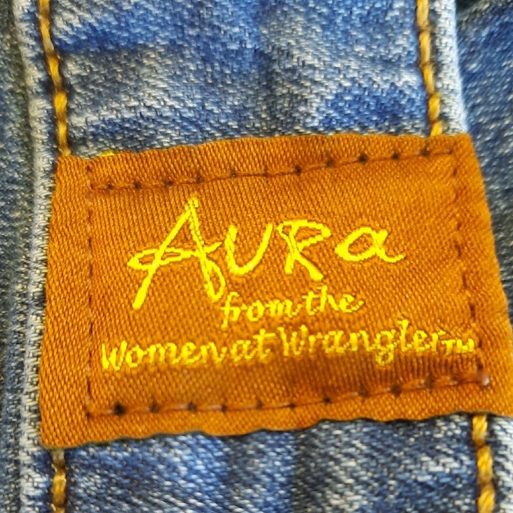 Aura Women's Boot Cut Jeans - Blue Denim - Picture 2 of 6